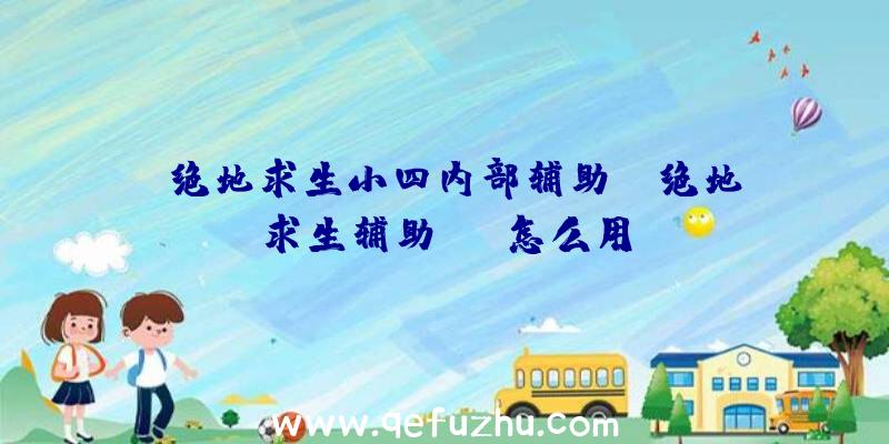 「绝地求生小四内部辅助」|绝地求生辅助aug怎么用